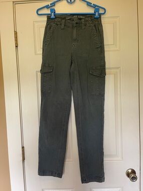 American Eagle Outfitters Men's Cargo Pants - Olive